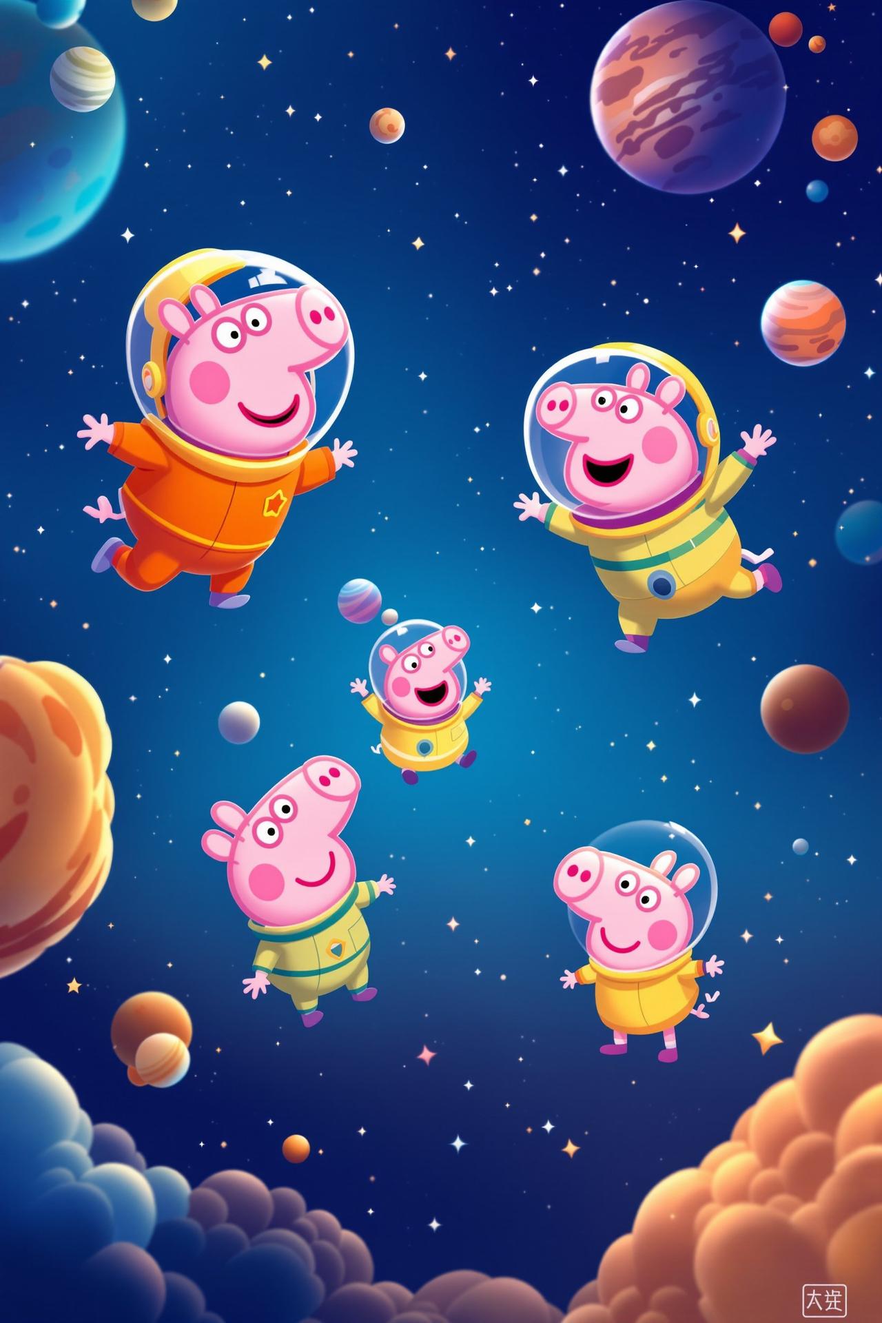 小猪佩奇之宇宙探险 - 蜂鸟影院动画乐园